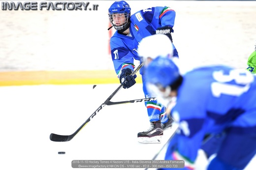 2018-11-10 Hockey Torneo 4 Nazioni U16 - Italia-Slovenia 3502 Andrea Fornasetti